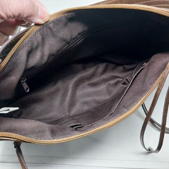 Copper Vinyl Shoulder Bag - Picture 16 of 16
